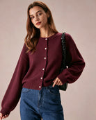 Women's Acrylic Knit Sweater - RIHOAS