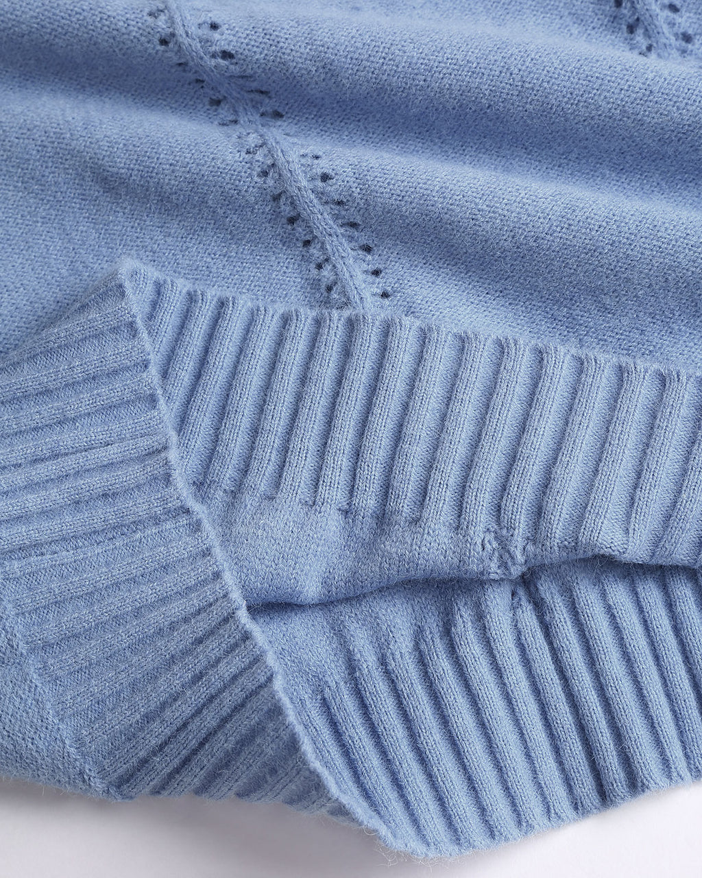 Women's Acrylic Knit Sweater Tops - RIHOAS