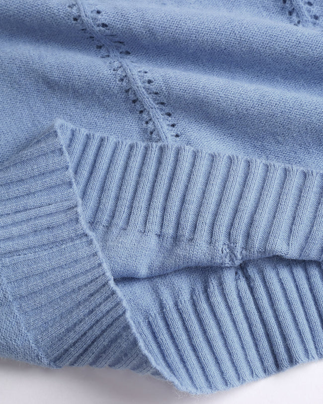 Women's Acrylic Knit Sweater Tops - RIHOAS