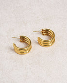 Women's Earrings Gold - RIHOAS