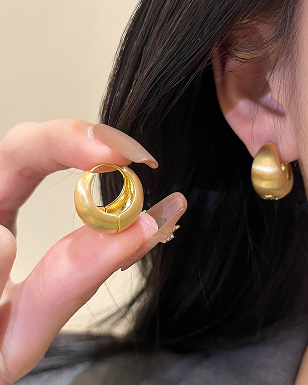 Women's Earrings Gold Earrings - RIHOAS
