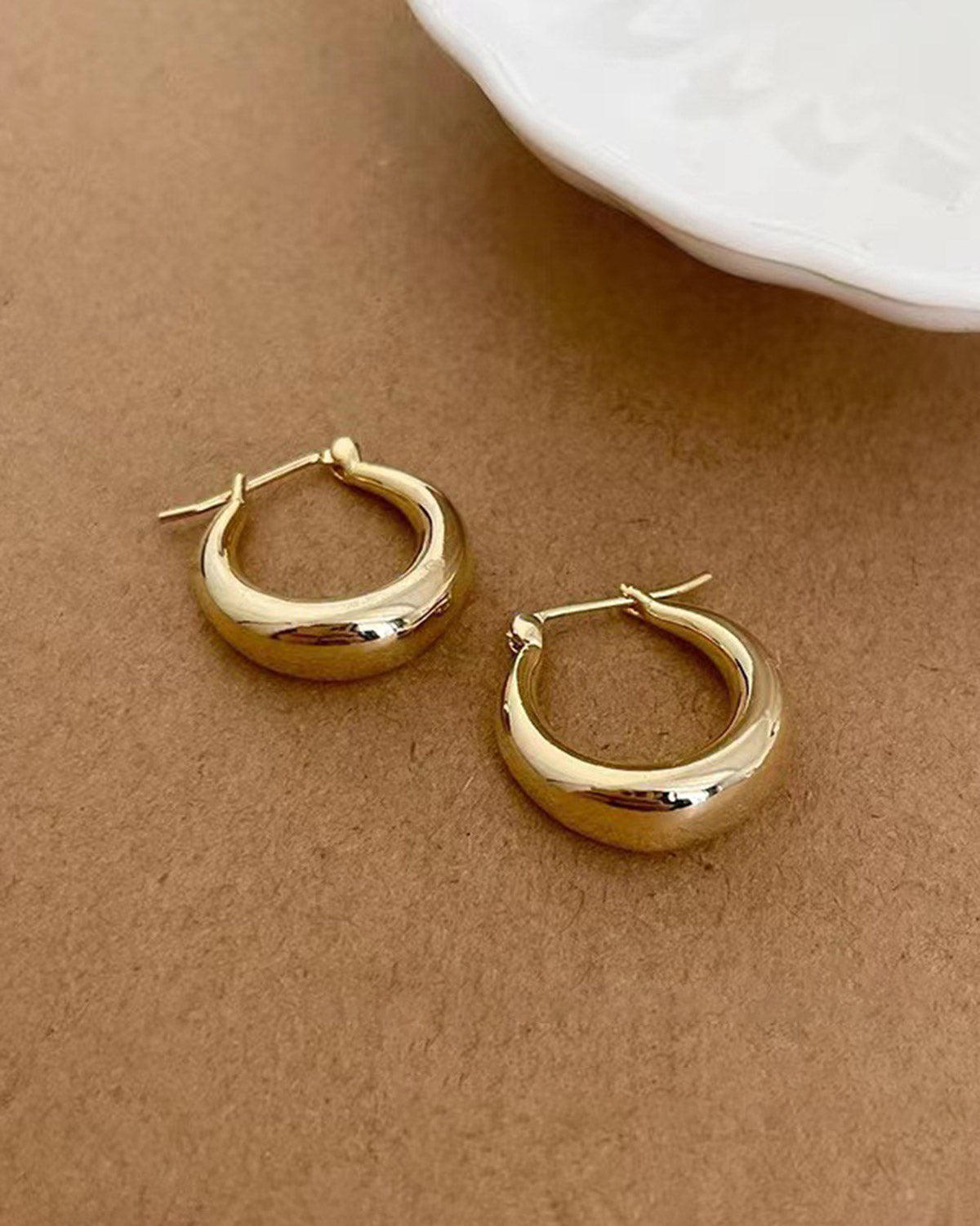 Women's Earrings Gold Earrings - RIHOAS