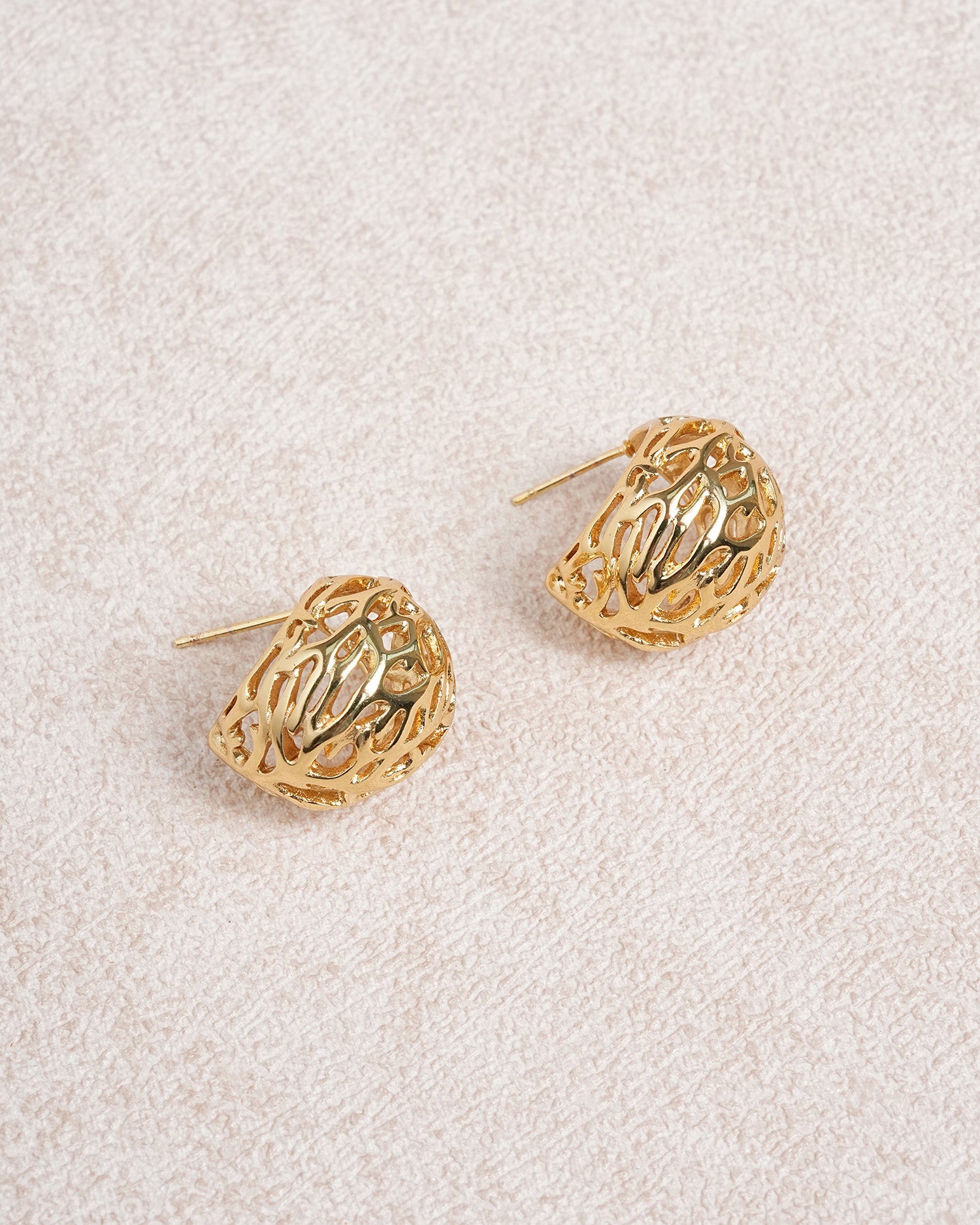 Women's Earrings Gold - RIHOAS