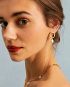 Women's Earrings Gold Earrings - RIHOAS