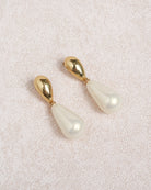 Women's Earrings Off White - RIHOAS