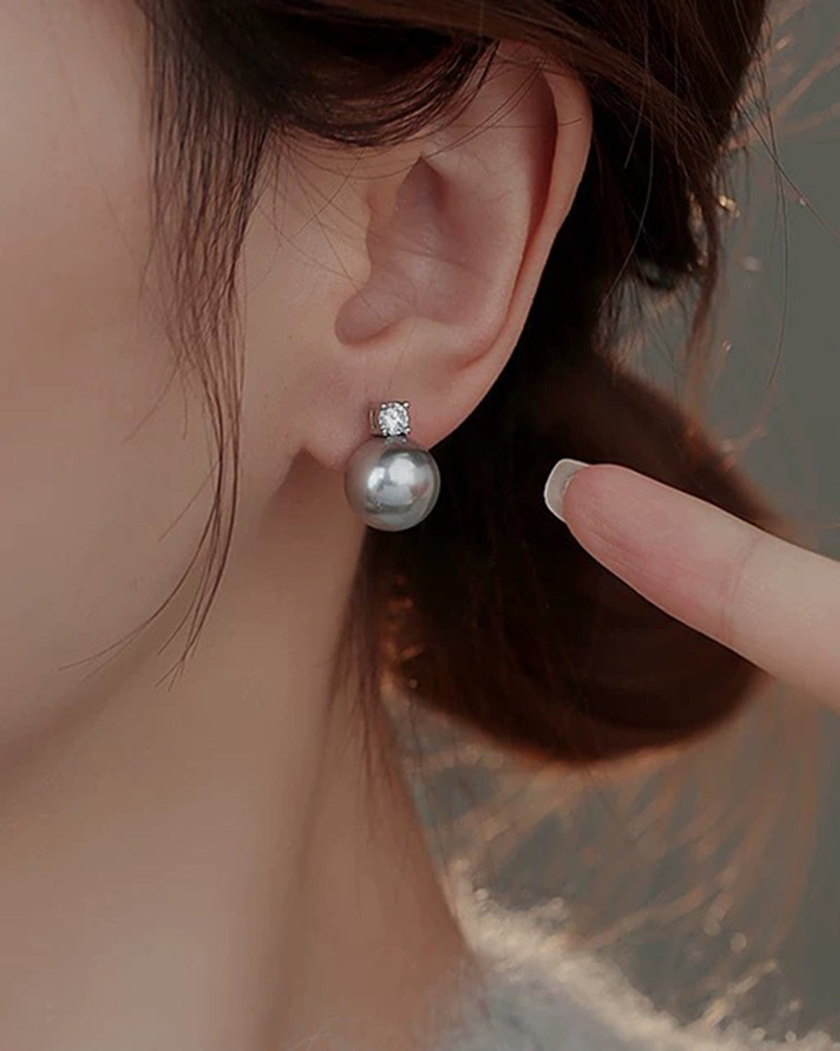 Women's Earrings Silver Earrings - RIHOAS