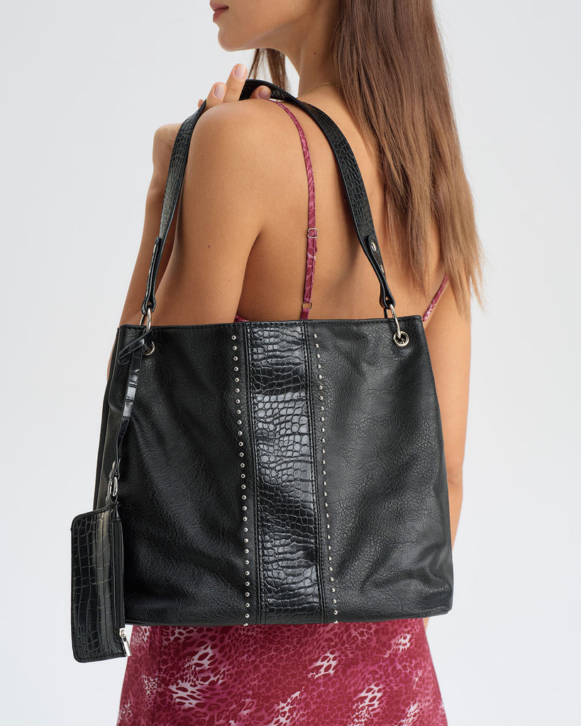 Women's Faux Leather Shoulder Bag Bags - RIHOAS