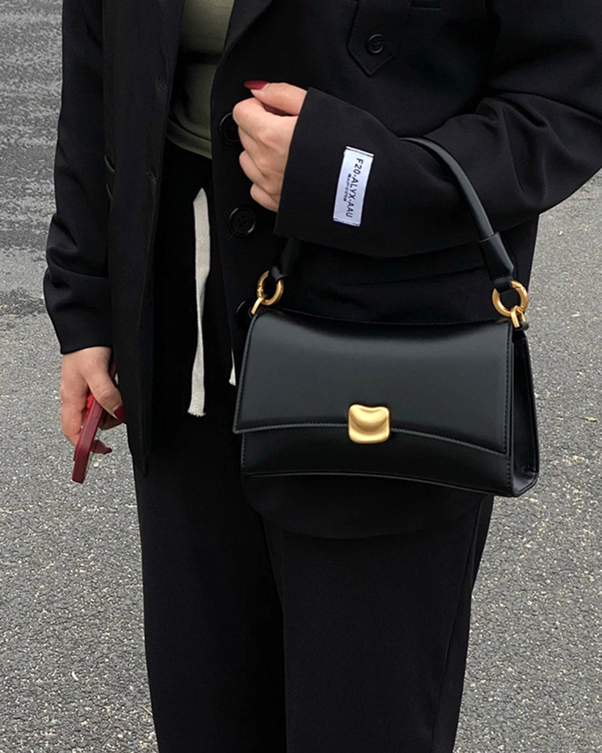 Women's Handbags Black Bags - RIHOAS