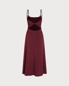 Women's Knit Cotton  Maxi Dress Dresses - RIHOAS