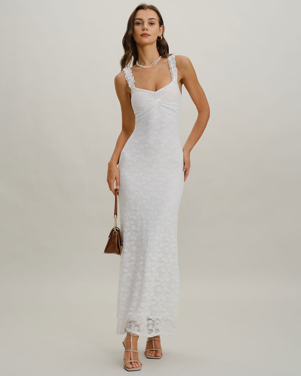 Women's Knit Polyester Maxi Dress Dresses - RIHOAS