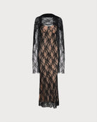 Women's Knit Polyester Maxi Dress Dresses - RIHOAS