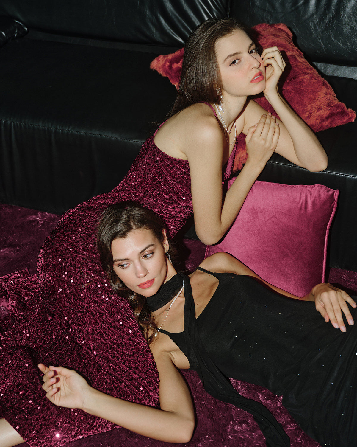 Women's Knit Polyester Maxi Dress Dresses - RIHOAS