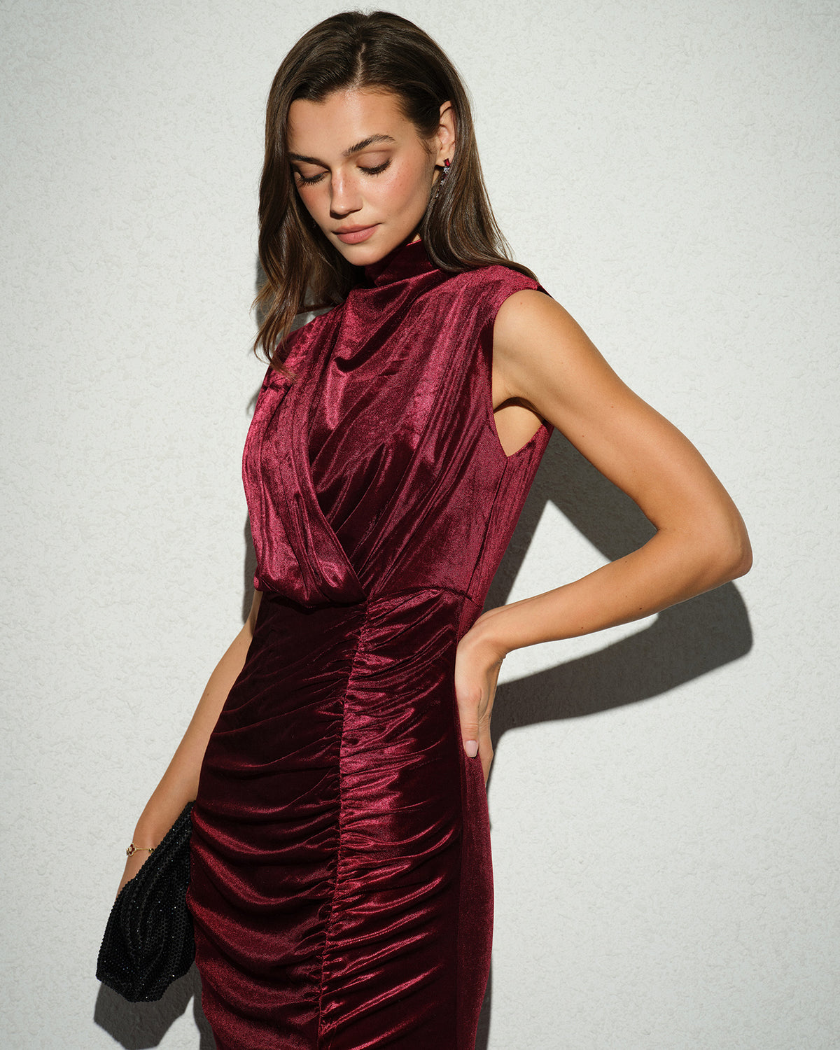 Women's Knit Polyester Maxi  Dress Dresses - RIHOAS