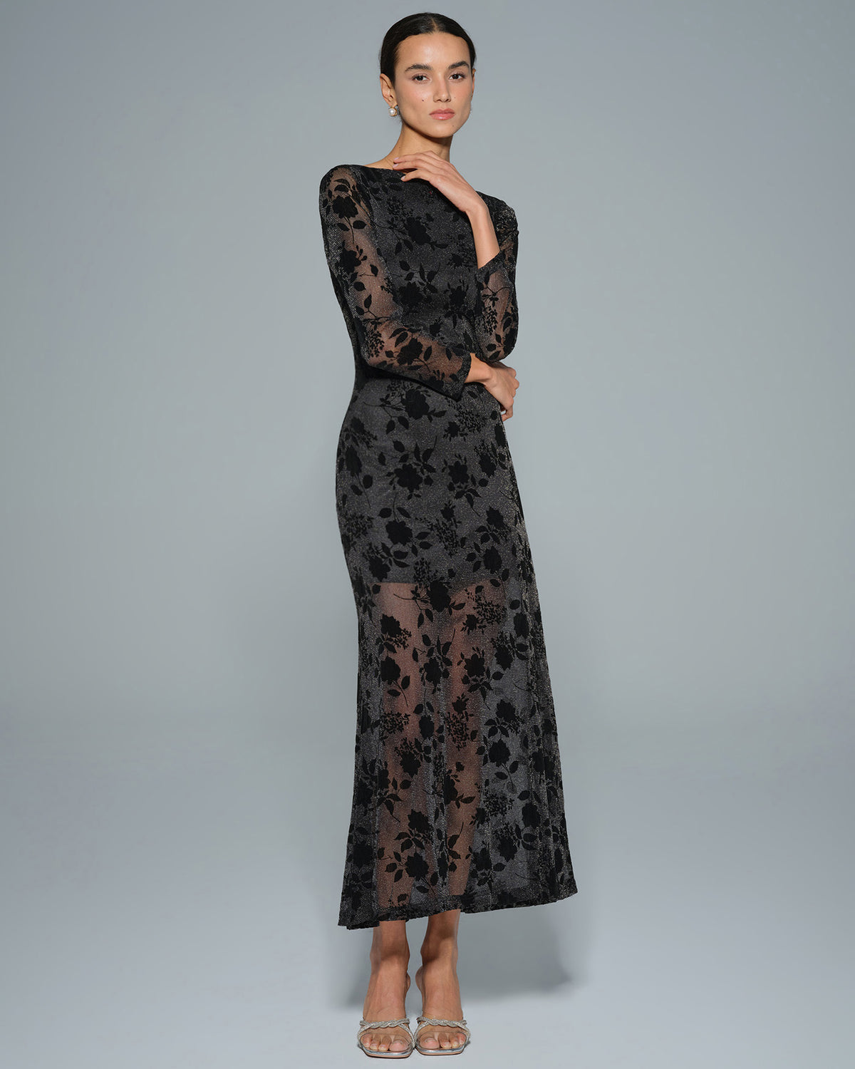 Women's Knit Polyester Maxi Dress Dresses - RIHOAS