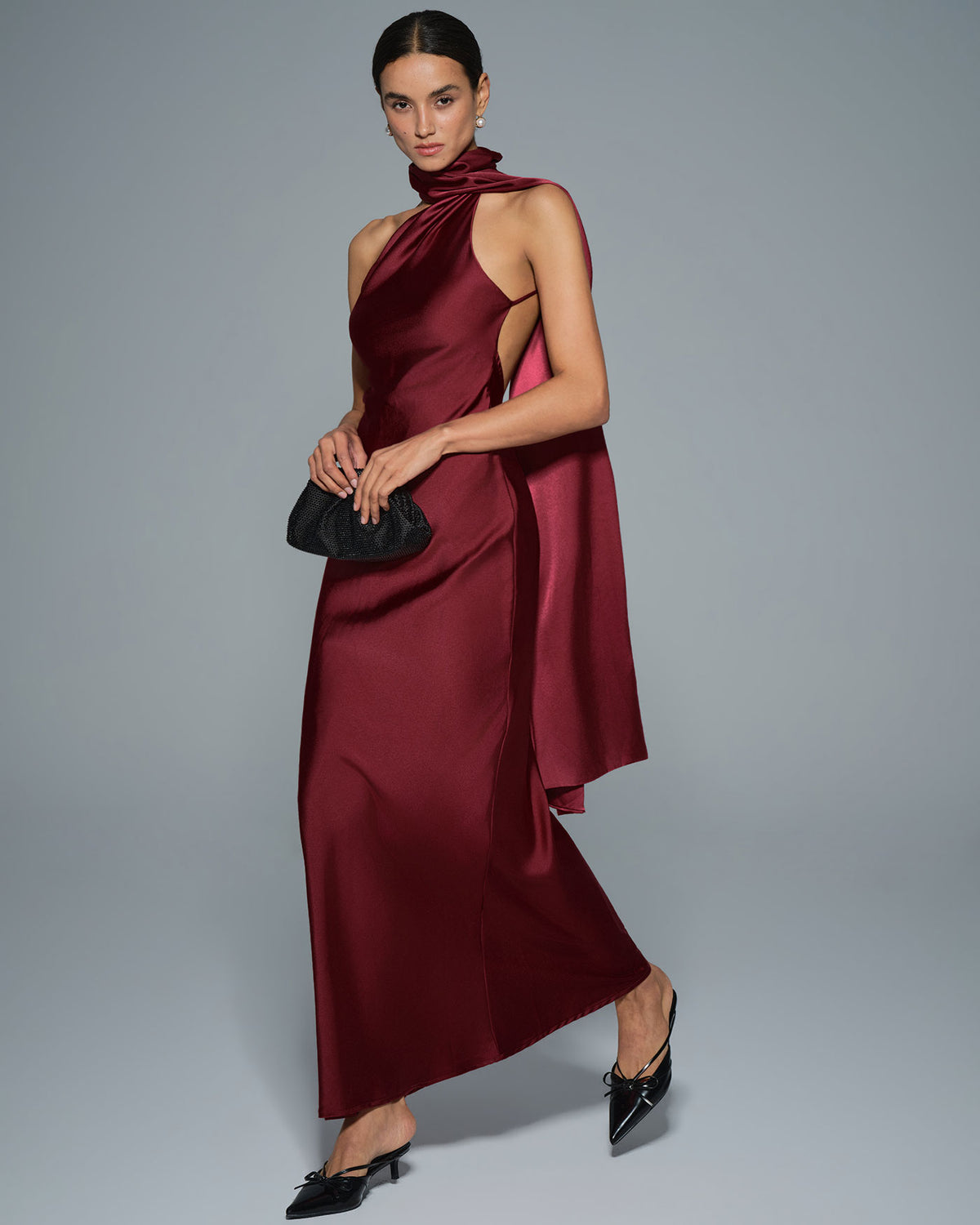 Women's Knit Polyester Maxi Dress Dresses - RIHOAS