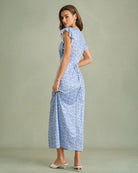 Women's Knit Polyester Maxi Dress Dresses - RIHOAS