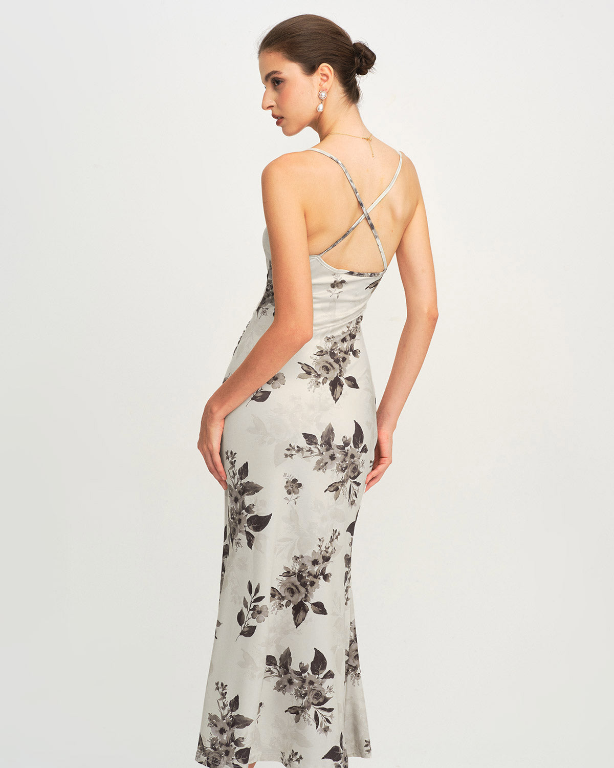 Women's Knit Polyester Maxi Dress Dresses - RIHOAS