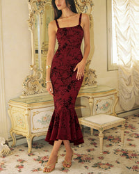 Women's Knit Polyester Maxi Dress Dresses - RIHOAS