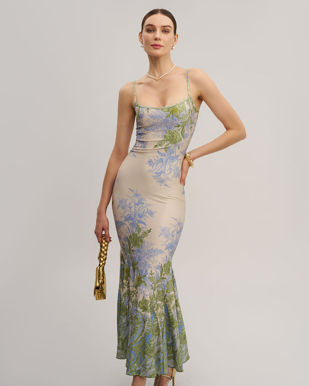 Women's Knit Polyester Maxi Dress Dresses - RIHOAS