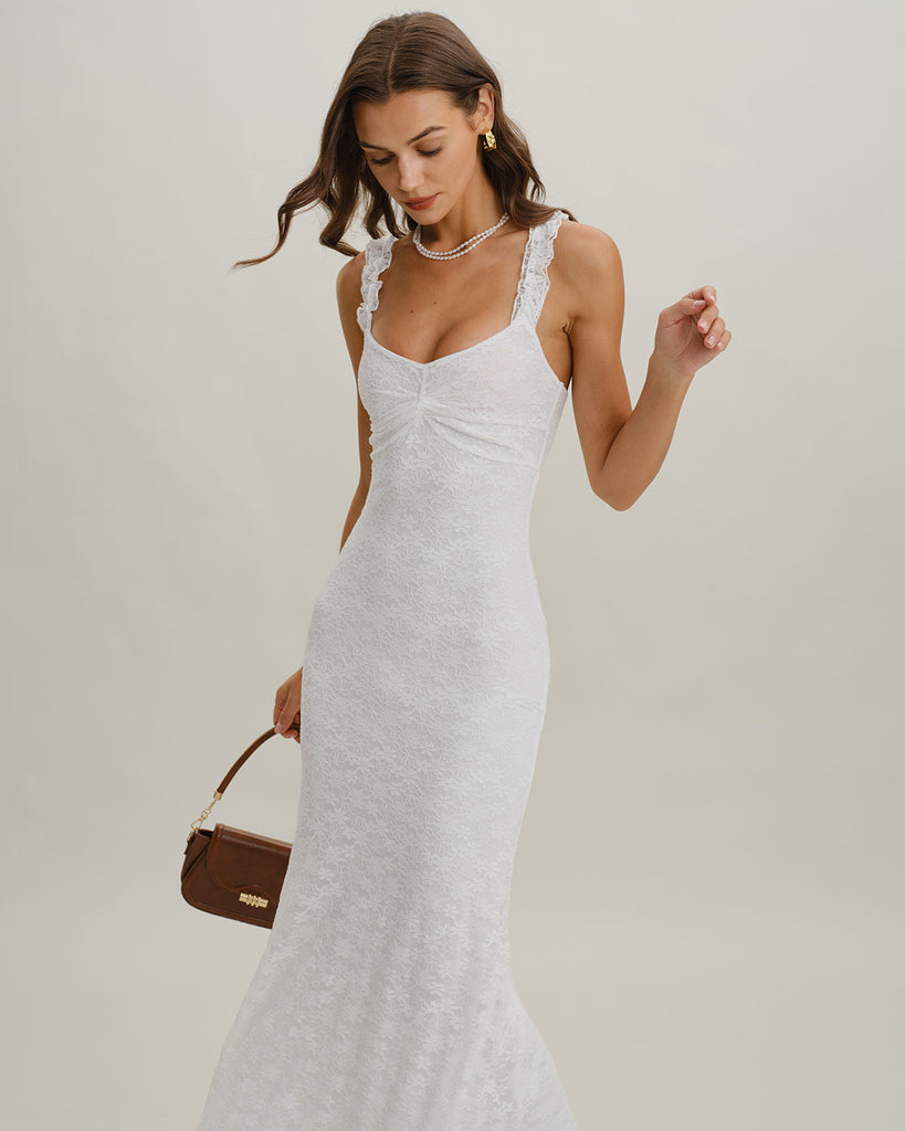 Women's Knit Polyester Maxi Dress Dresses - RIHOAS