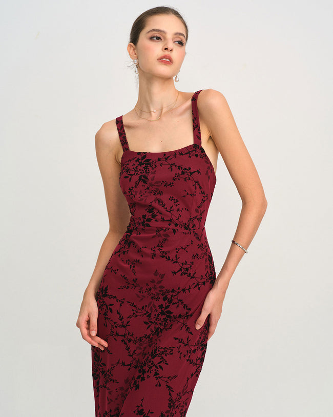 Women's Knit Polyester Maxi Dress Dresses - RIHOAS