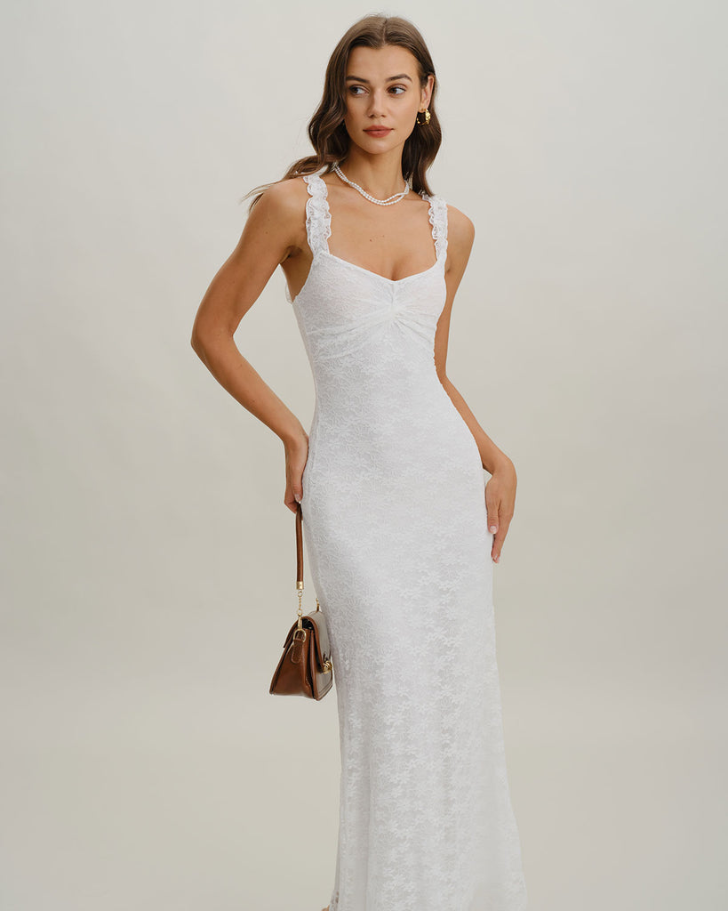 Women's Knit Polyester Maxi Dress Dresses - RIHOAS