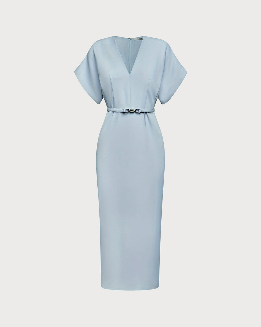 Women's Knit Polyester Midi Dress Dresses - RIHOAS