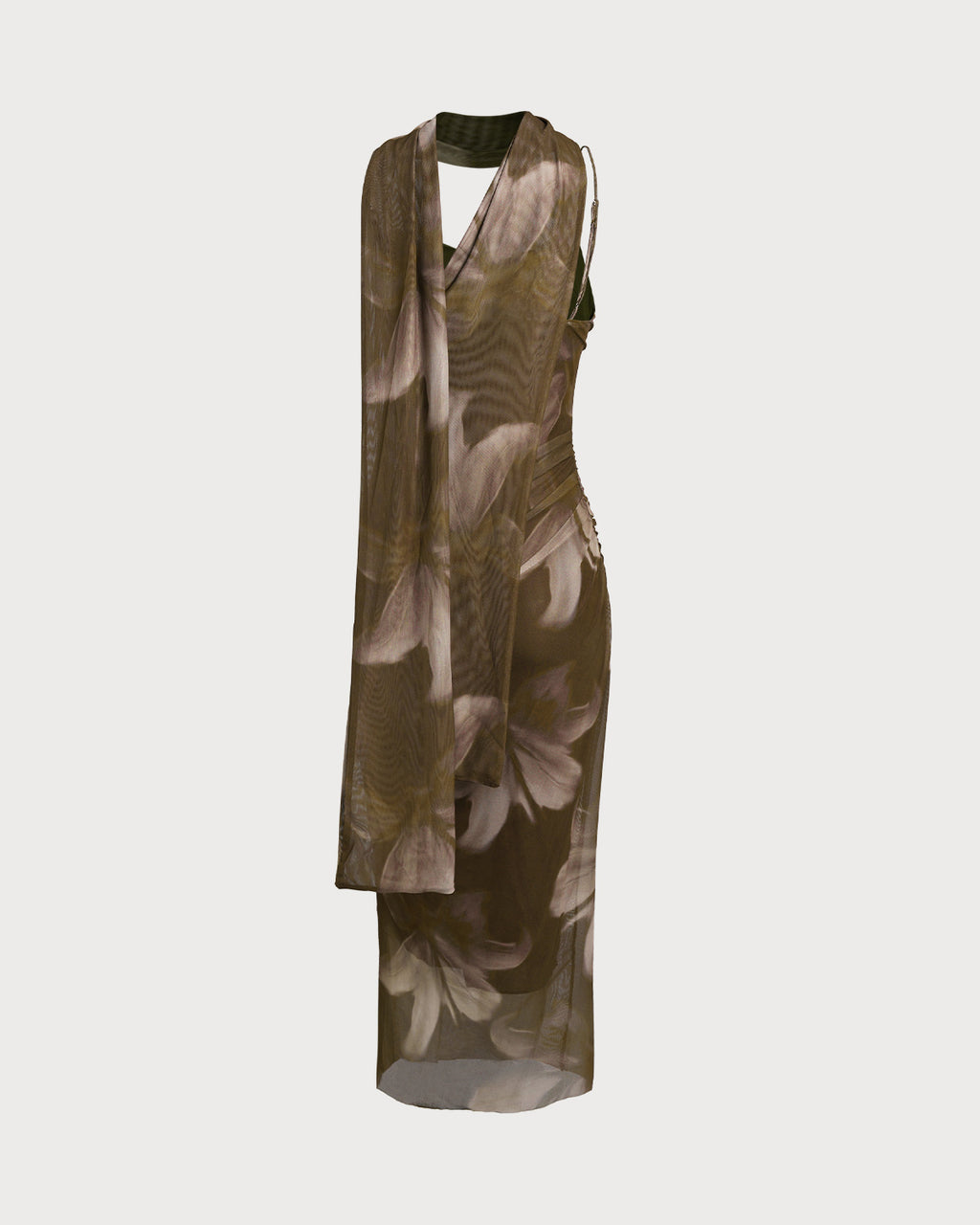 Women's Knit Polyester Midi Dress Dresses - RIHOAS