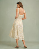 Women's Knit Polyester Midi Dress Dresses - RIHOAS