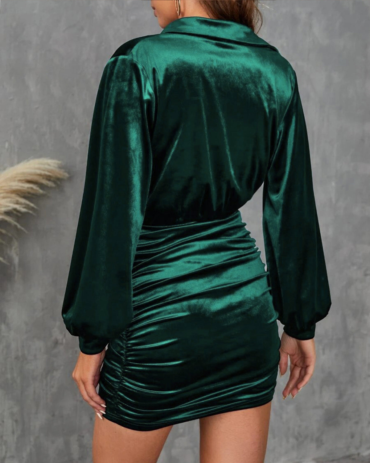 Women's Knit Polyester Mini Dress Dresses - RIHOAS