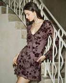 Women's Knit Polyester Mini Dress Dresses - RIHOAS