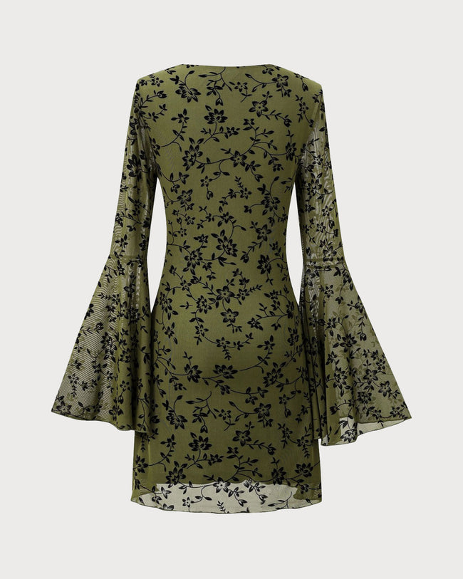 Women's Knit Polyester Mini Dress Dresses - RIHOAS