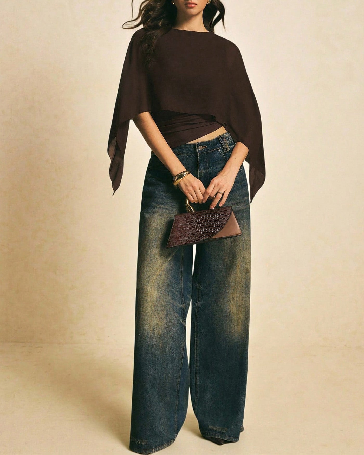 Women's Knit Polyester Top Tops - RIHOAS