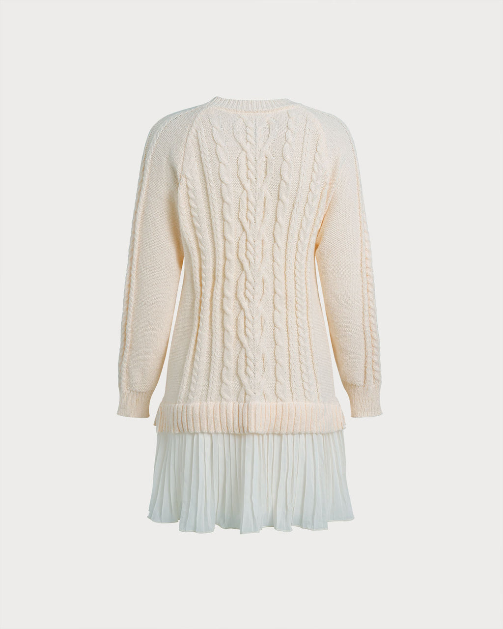 Women's Knit Polyester Wool Dress Dresses - RIHOAS