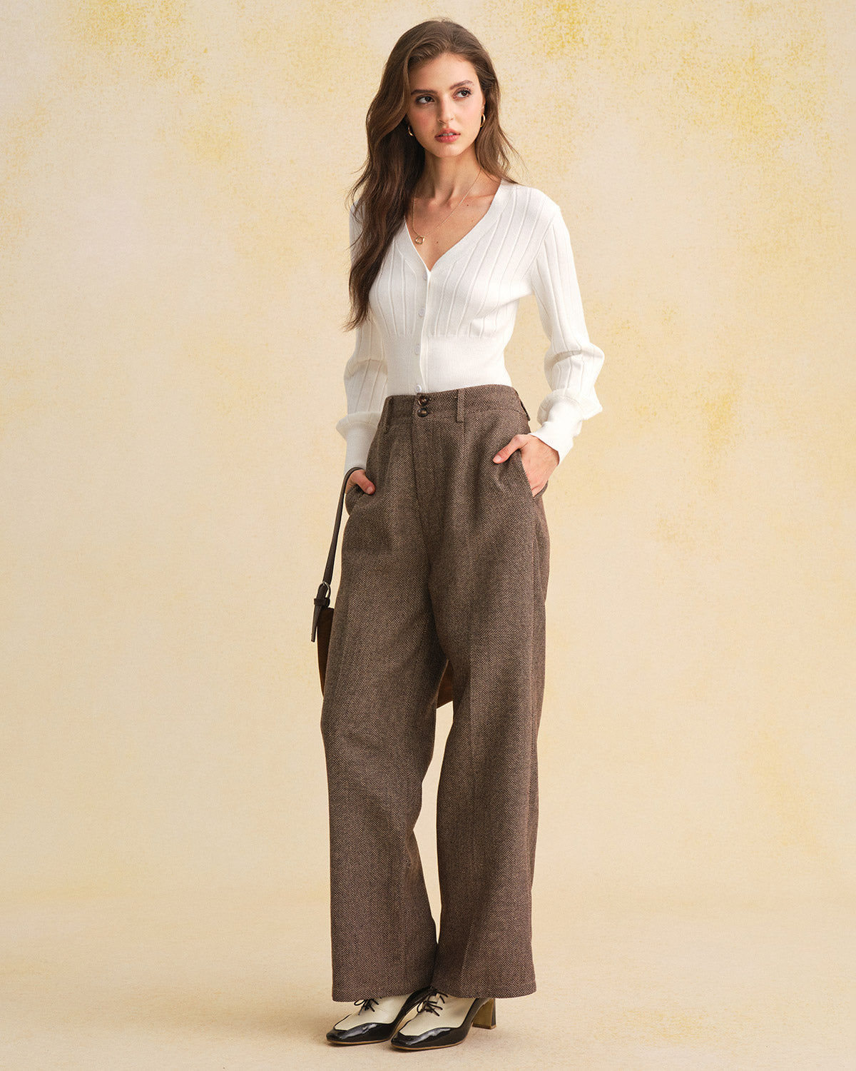 Women's Knit Viscose Cardigan Top Tops - RIHOAS