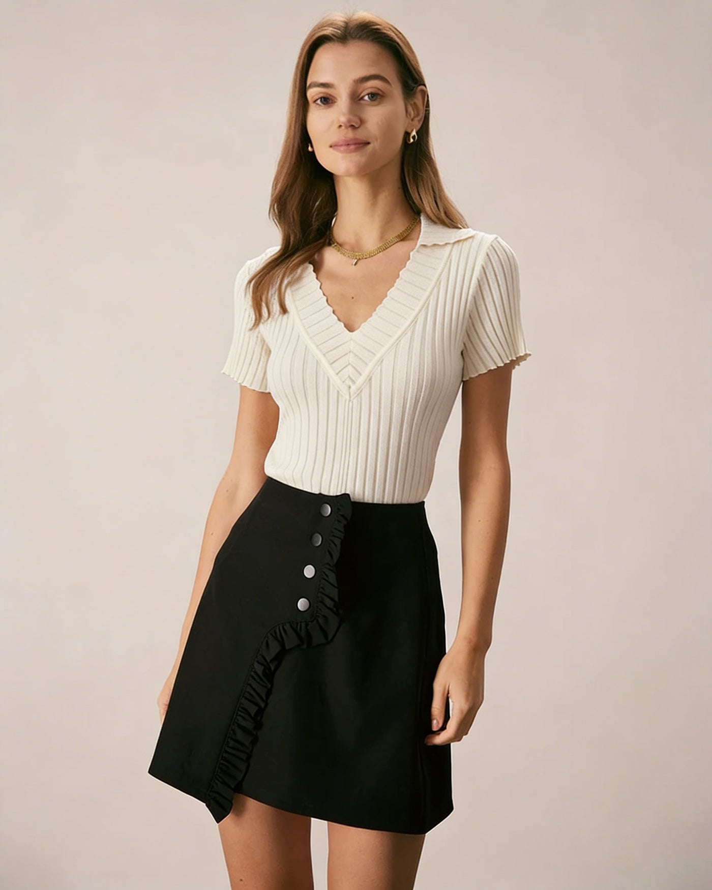 Women's Knit Viscose Top Tops - RIHOAS