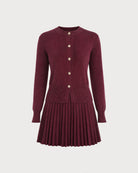 Women's Knit Viscose Two-Piece Dress Set Two-Piece Outfits - RIHOAS