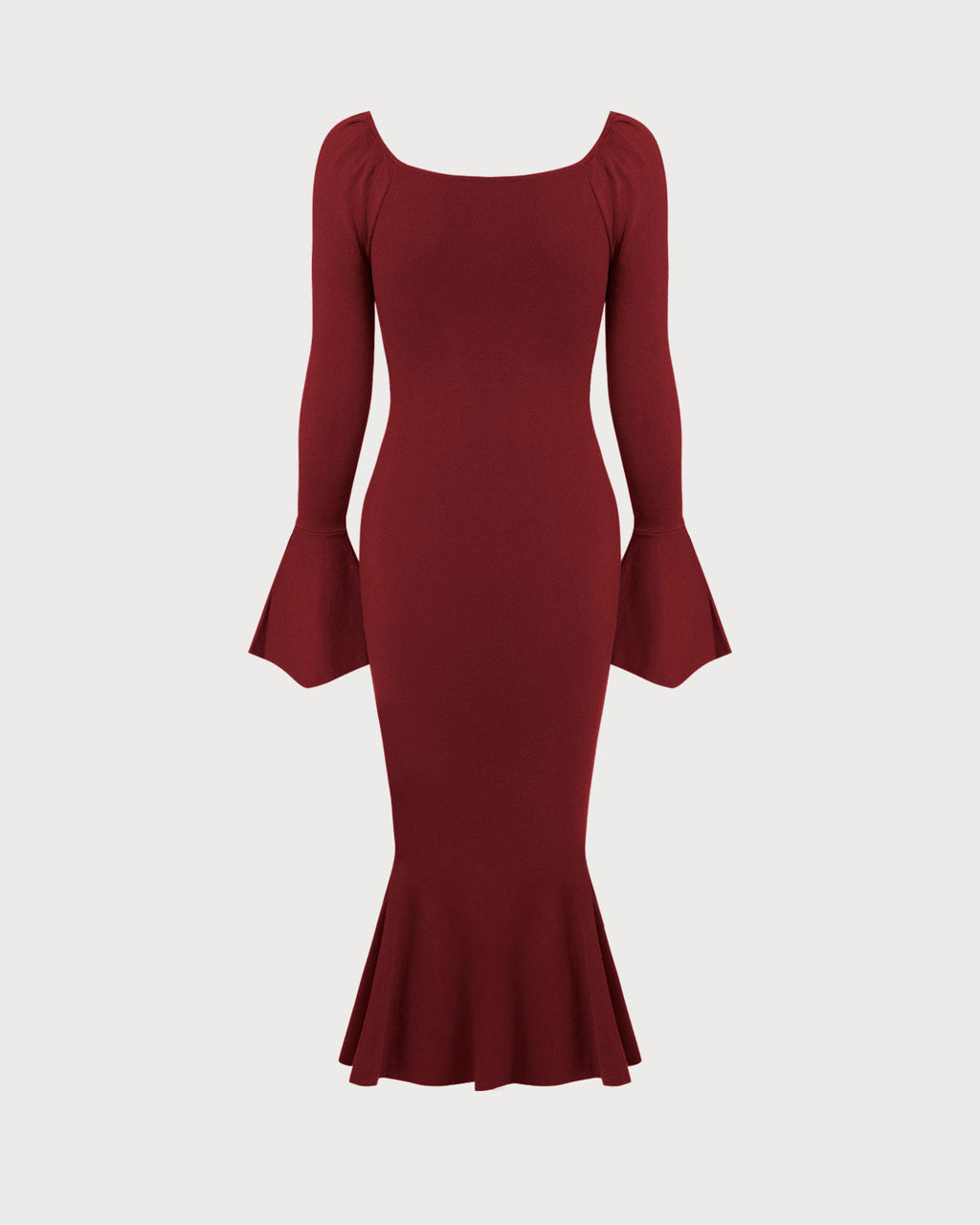 Women's Knit Viscose Wool Dress Dresses - RIHOAS