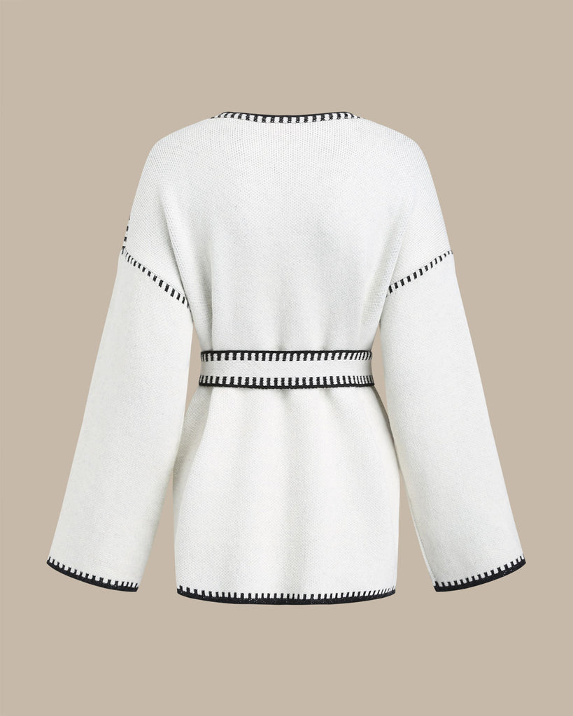 Women's Knitted Acrylic Cardigan Tops - RIHOAS