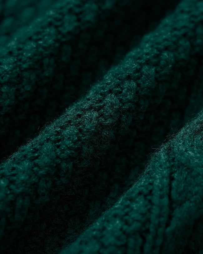 Women's Knitted Acrylic Sweater Tops - RIHOAS