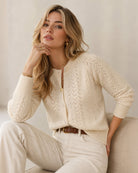 Women's Knitted Acrylic Sweater - RIHOAS