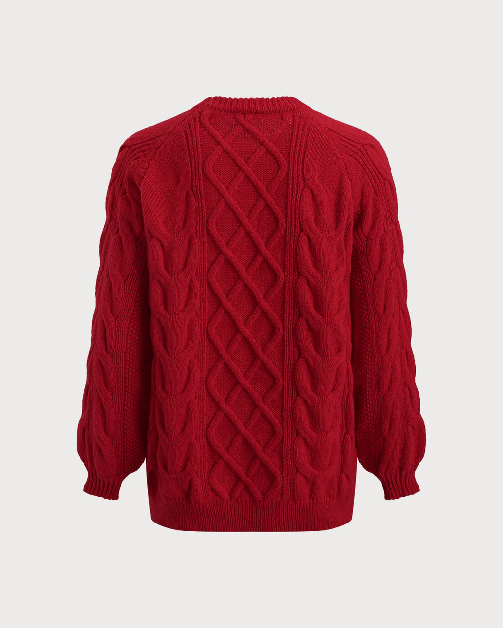 Women's Knitted Acrylic Sweater Tops - RIHOAS