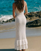 Women's Knitted Cotton Beach Dress Beach Dress - RIHOAS