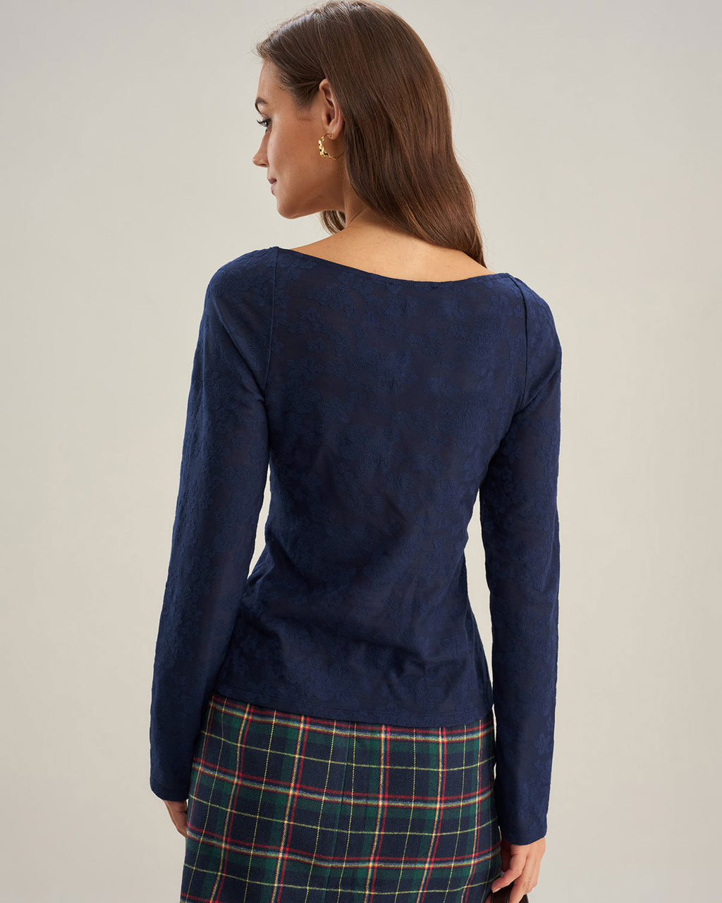 Women's Knitted Cotton Tees Tops - RIHOAS