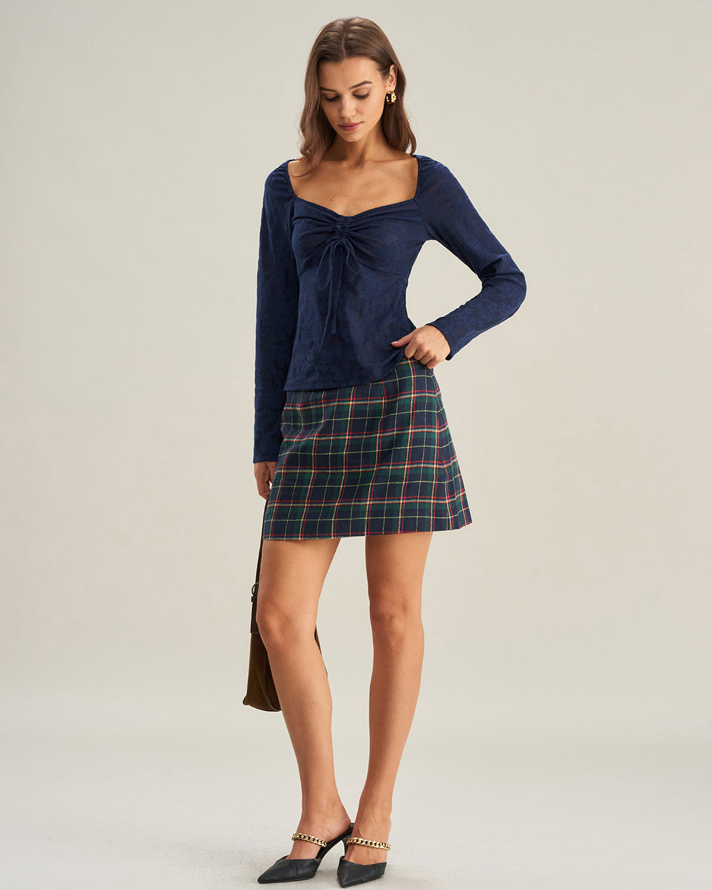 Women's Knitted Cotton Tees Tops - RIHOAS