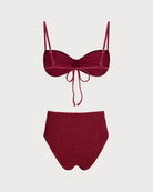 Women's Knitted Nylon Bikini Set Bikinis - RIHOAS