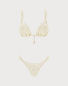 Women's Knitted Nylon Bikini Set Bikinis - RIHOAS