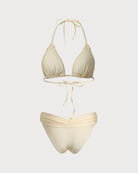 Women's Knitted Nylon Bikini Set Bikinis - RIHOAS