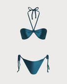 Women's Knitted Nylon Bikini Set Bikinis - RIHOAS