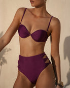Women's Knitted Nylon Bikini Set Bikinis - RIHOAS